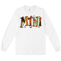 White halloween mini Long Sleeve Tee - BundleAndBundleShop