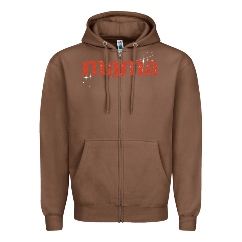 Mama Stronger Than The Storm Zipper Hoodie by JahusDesignShop | Teevron