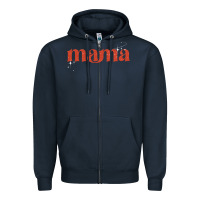 Navy mama stronger than the storm Zipper Hoodie - JahusDesignShop