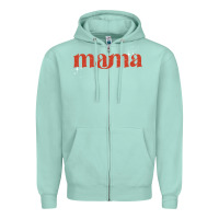 Seafoam mama stronger than the storm Zipper Hoodie - JahusDesignShop