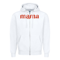 White mama stronger than the storm Zipper Hoodie - JahusDesignShop