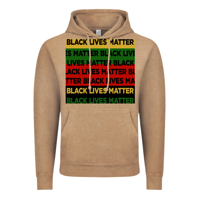 Black Lives Matter Seamless Pattern Vintage Hoodie by BundleAndBundleShop | Teevron