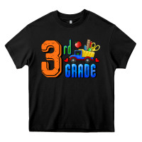 Black Third Grade Heavy Core Tee - RanaPortraitStore