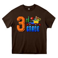 Chocolate Brown Third Grade Heavy Core Tee - RanaPortraitStore