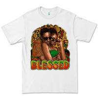 White Black couple blessed Premium Tee - HowdyJamesFarm