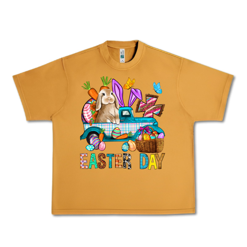 Easter Day With Truck Urban Heavy Tee by BundleAndBundleShop | Teevron