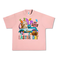 Salmon Easter Day With Truck Urban Heavy Tee - BundleAndBundleShop