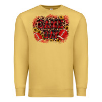 Antique Gold game day football Premium Sweatshirt - JahusDesignShop
