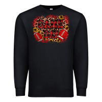 Black game day football Premium Sweatshirt - JahusDesignShop