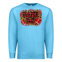 Ocean Blue game day football Premium Sweatshirt - JahusDesignShop
