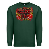 Sports Green game day football Premium Sweatshirt - JahusDesignShop
