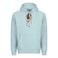 Blue Mist boer goat Premium Hoodie - LillyAllenDesigns