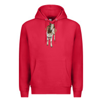 Cardinal boer goat Premium Hoodie - LillyAllenDesigns