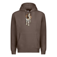 Coffee boer goat Premium Hoodie - LillyAllenDesigns