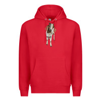 Red boer goat Premium Hoodie - LillyAllenDesigns