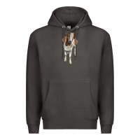 Smoke boer goat Premium Hoodie - LillyAllenDesigns