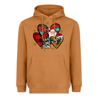 Meerkat heart  wood slice ornament Heavyweight Hoodie - JahusDesignShop