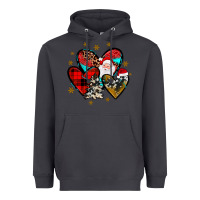 Smoke heart  wood slice ornament Heavyweight Hoodie - JahusDesignShop