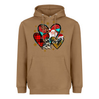 Toasted Coconut heart  wood slice ornament Heavyweight Hoodie - JahusDesignShop