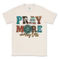 Natural pray more worry less Classic Tee - Artiststas