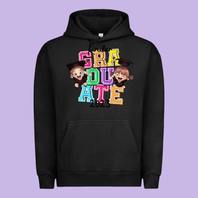 Kinder Graduate 2023 Urban Hoodie Designed By Ranaportraitstore