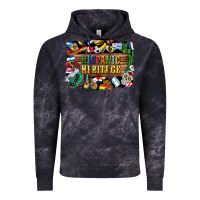 Cloud Black hispanic heritage flags Vintage Hoodie - BundleAndBundleShop