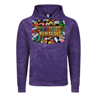 Cloud Purple hispanic heritage flags Vintage Hoodie - BundleAndBundleShop
