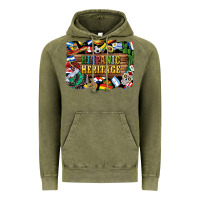 Vintage Olive hispanic heritage flags Vintage Hoodie - BundleAndBundleShop