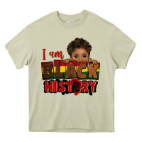 Mossy i am black history black boy peekaboo juneteenth Heavy Core Tee - CowGirlArtShop