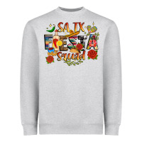 Heather Grey fiesta squad Heavyweight Sweatshirt - JahusDesignShop