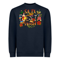 Navy fiesta squad Heavyweight Sweatshirt - JahusDesignShop