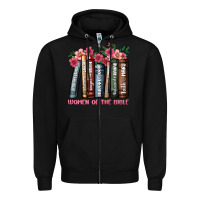 Black boho women of the bible Zipper Hoodie - JahusDesignShop