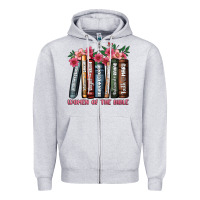 Heather Grey boho women of the bible Zipper Hoodie - JahusDesignShop