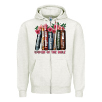Oatmeal Heather boho women of the bible Zipper Hoodie - JahusDesignShop