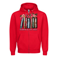 Red boho women of the bible Zipper Hoodie - JahusDesignShop