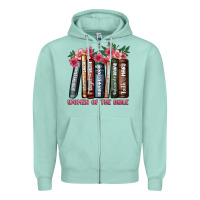 Seafoam boho women of the bible Zipper Hoodie - JahusDesignShop