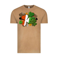 Vintage Camel Irish flag shamrock St. Patricks Day Vintage Tee - FaDigitalArtStudio