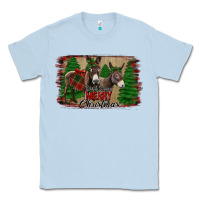 Dusty Blue donkey christmas Classic Tee - Jasminsmagicworld