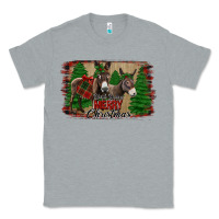 Heather Grey donkey christmas Classic Tee - Jasminsmagicworld