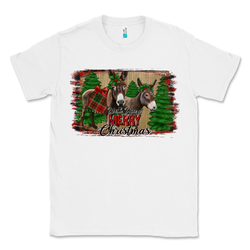 Donkey Christmas Classic Tee by Jasminsmagicworld | Teevron