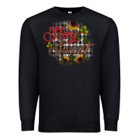Black stay sweet Premium Sweatshirt - JahusDesignShop