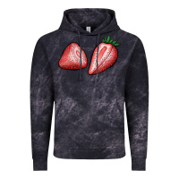 Cloud Black strawberries Vintage Hoodie - BundleAndBundleShop