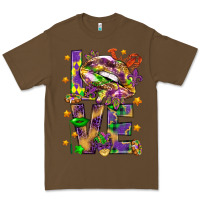 Cacao Mardi Gras love lips Premium Tee - HowdyJamesFarm