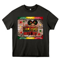 Asphalt i am black history Heavy Core Tee - CowGirlArtShop