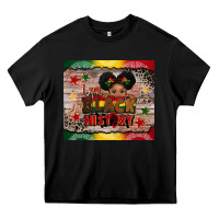 Black i am black history Heavy Core Tee - CowGirlArtShop