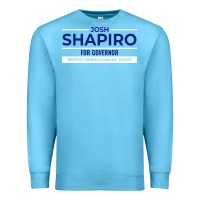 Ocean Blue josh shapiro for governor Premium Sweatshirt - maiPhamDesign