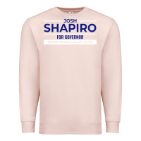 Pale Pink josh shapiro for governor Premium Sweatshirt - maiPhamDesign