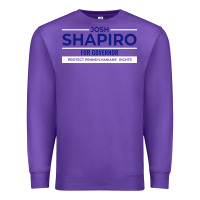 Purple josh shapiro for governor Premium Sweatshirt - maiPhamDesign