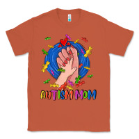 Copper Autism Mom Classic Tee - CowGirlArtShop