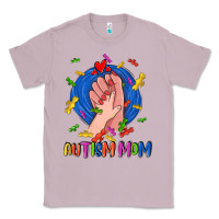Lilac Autism Mom Classic Tee - CowGirlArtShop